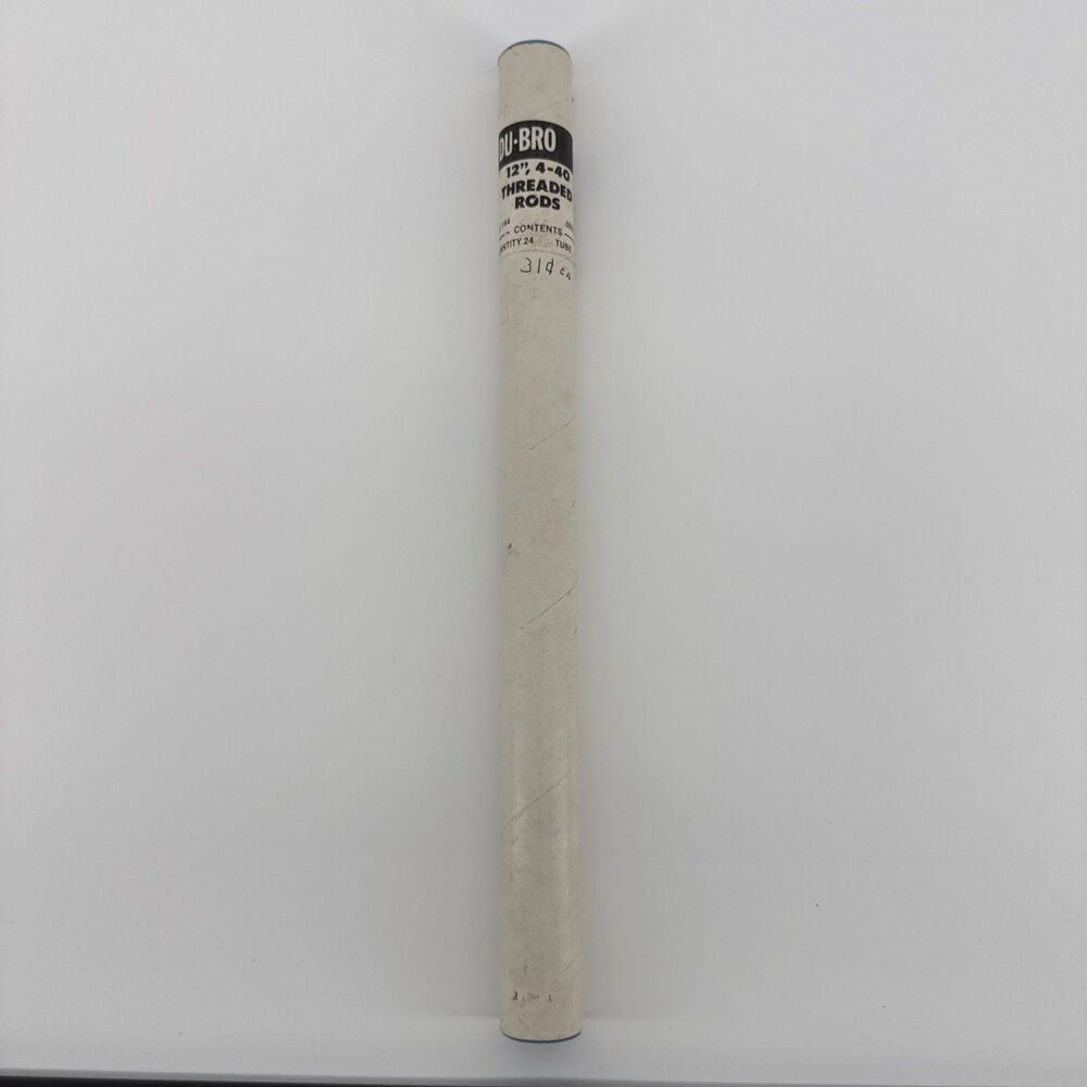 Du-Bro 12", 4-40 threaded rod tube of 11